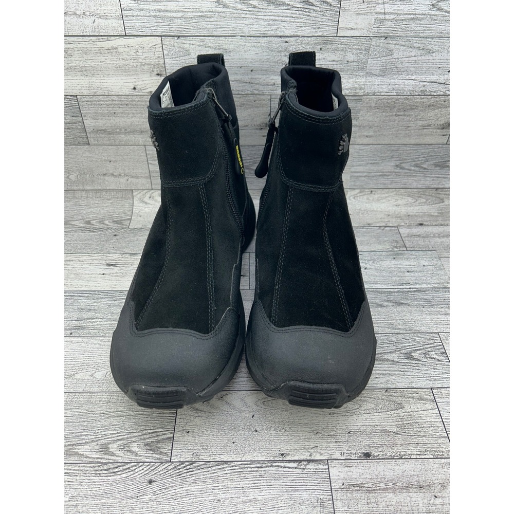 Icebug Metro2 M BUGrip Black Suede Studded Winter Boots Men Sz 8.5 US 41.5 EUR